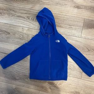 Blue North Face Zip Up